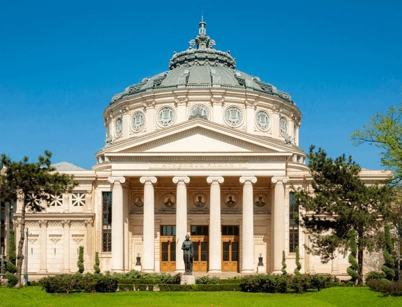 Romanian Athenaeum | Bucharest, Romania | Travel BL